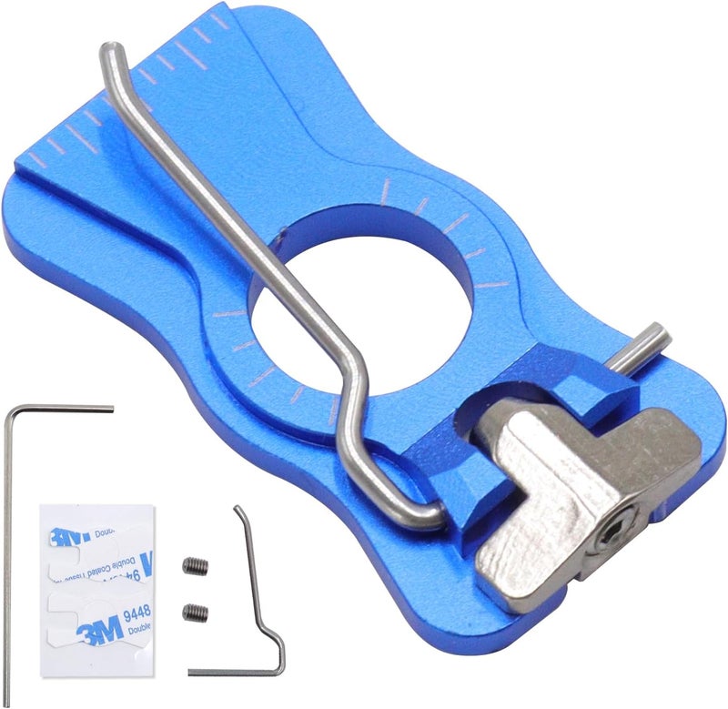 HANDBAIGE Archery Arrow Rest and Cushion Plunger Aluminum Magnetic Arrow Rest Adjustable Bow Plunger with Pressure Button for Recurve Bow Longbow - Image 1